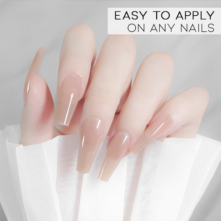 Natural Nude Color False Nail Nail Every Day And Night 