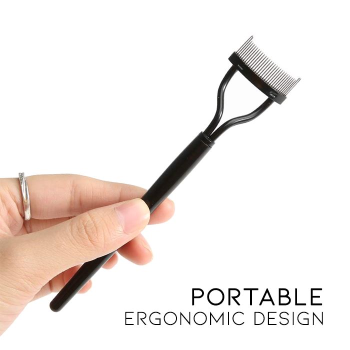 Stainless Steel Lashes Brush Make-up Every Day And Night 