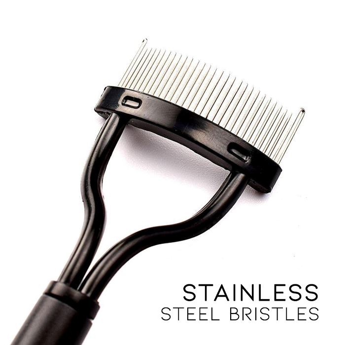 Stainless Steel Lashes Brush Make-up Every Day And Night 