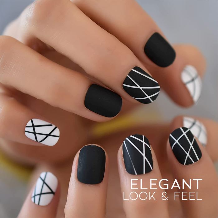 Easy Nail Art Gel Liner Nail Every Day And Night 