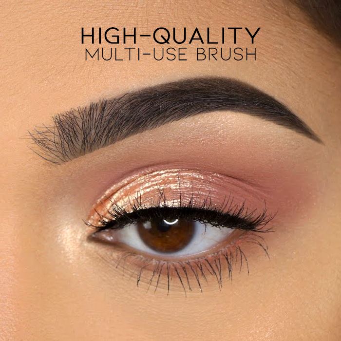 Multi-Use Mini Silicone Brush With Cover Make-up Every Day And Night 