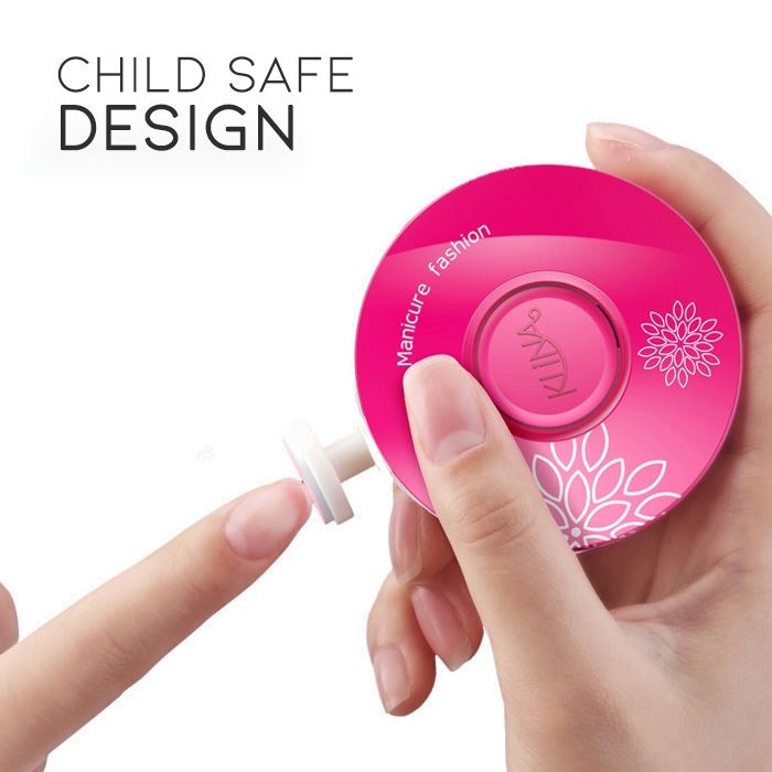 Kid-Safe Electric Nail File Baby Health & Grooming Kits Every Day And Night 
