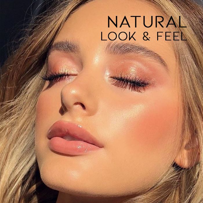 Realistic Vegan False Lashes Make-up Every Day And Night 