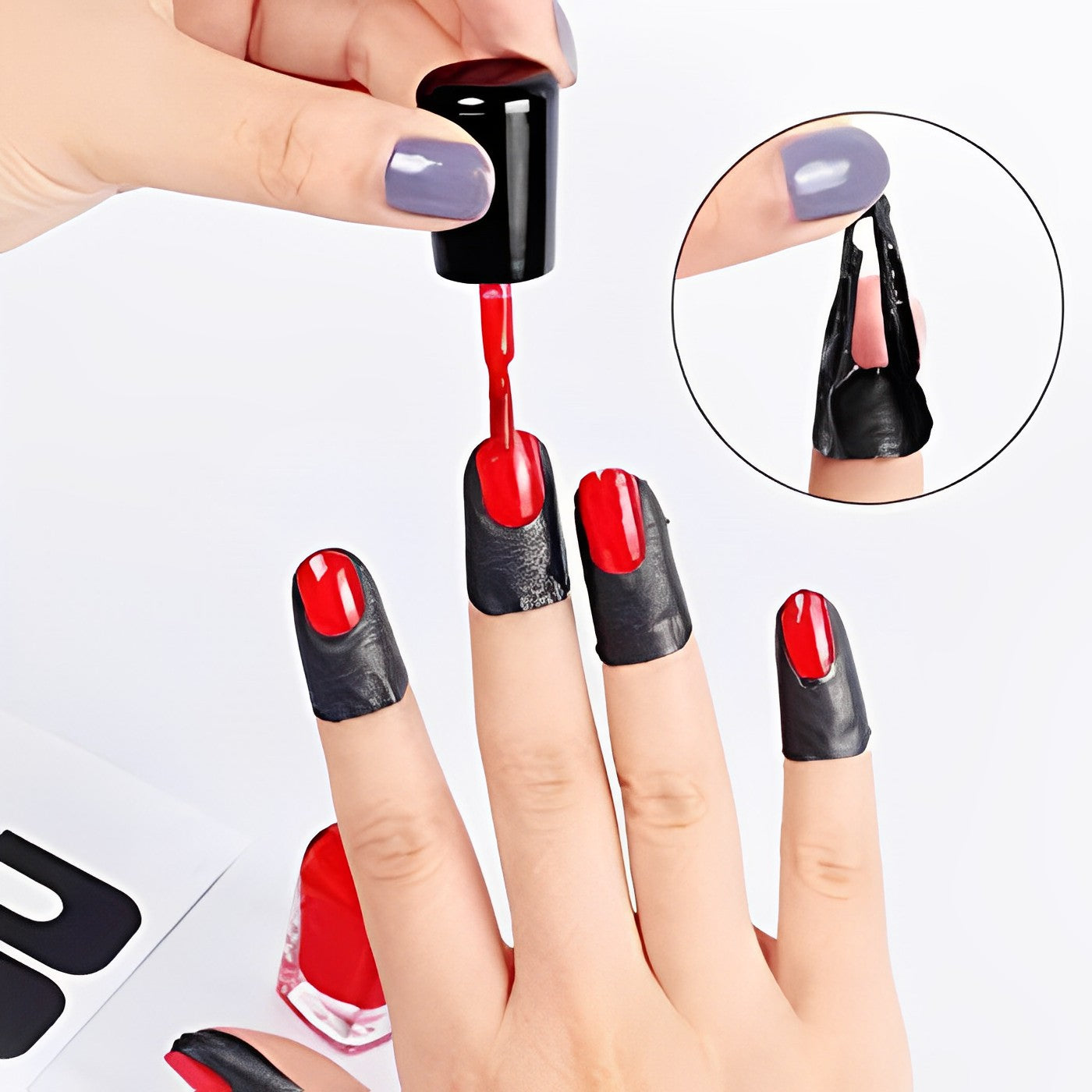 Reusable Nail Polish Guard Tape Nail Every Day And Night 