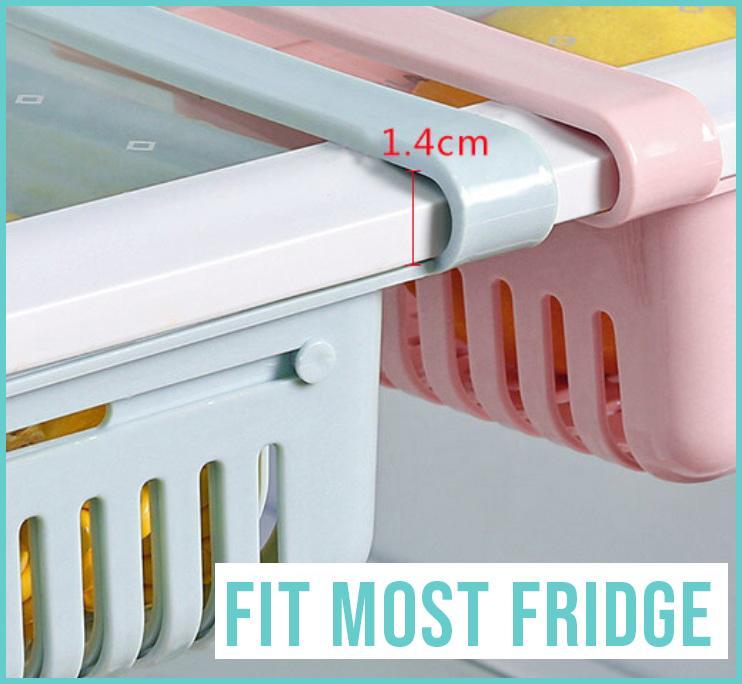 Refrigerator Partition Storage Rack