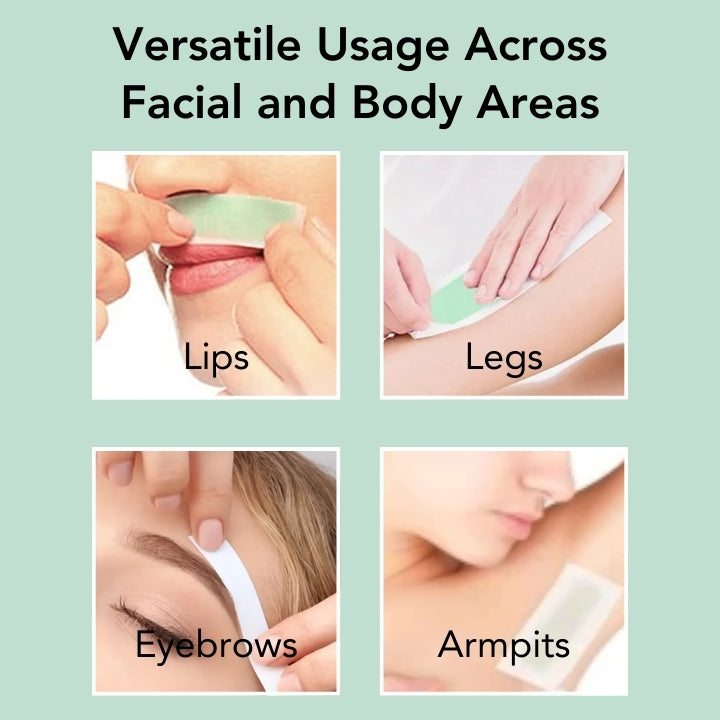 Fivfivgo™ FacePerfect Precise Area Facial Wax Strips