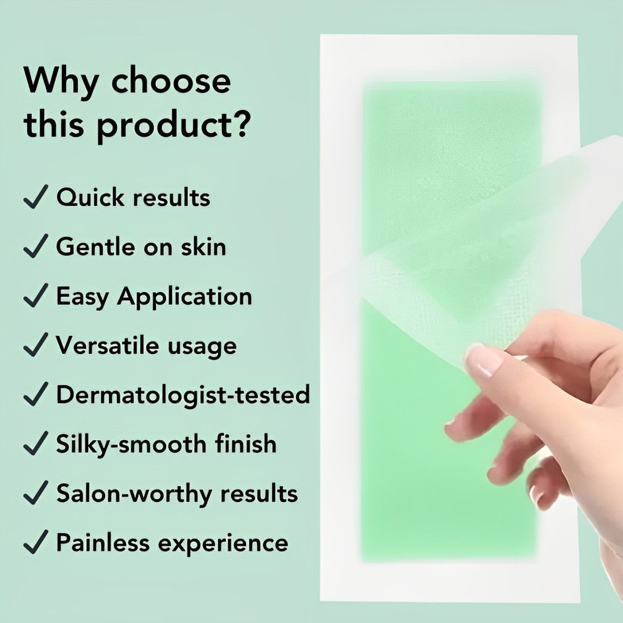 Fivfivgo™ FacePerfect Precise Area Facial Wax Strips
