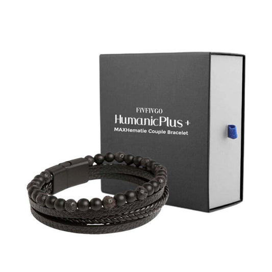 Fivfivgo™ HumanicPlus MAXHematie Bracelet pour couple