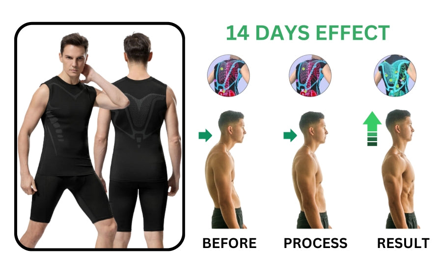 Fivfivgo™ MENIONIC Tourmaline PostureCorrector Vest