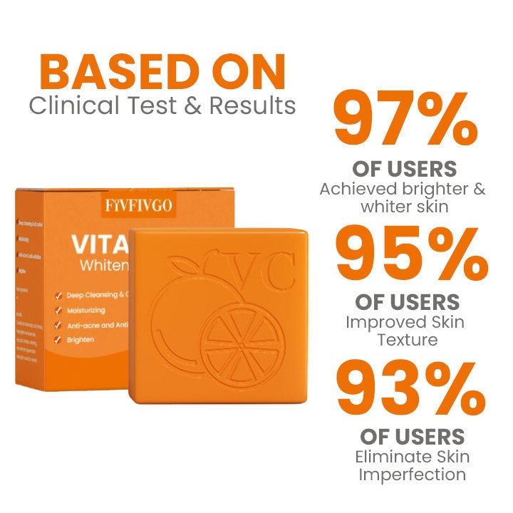 Fivfivgo™ Vitgörande tvål med C-vitamin