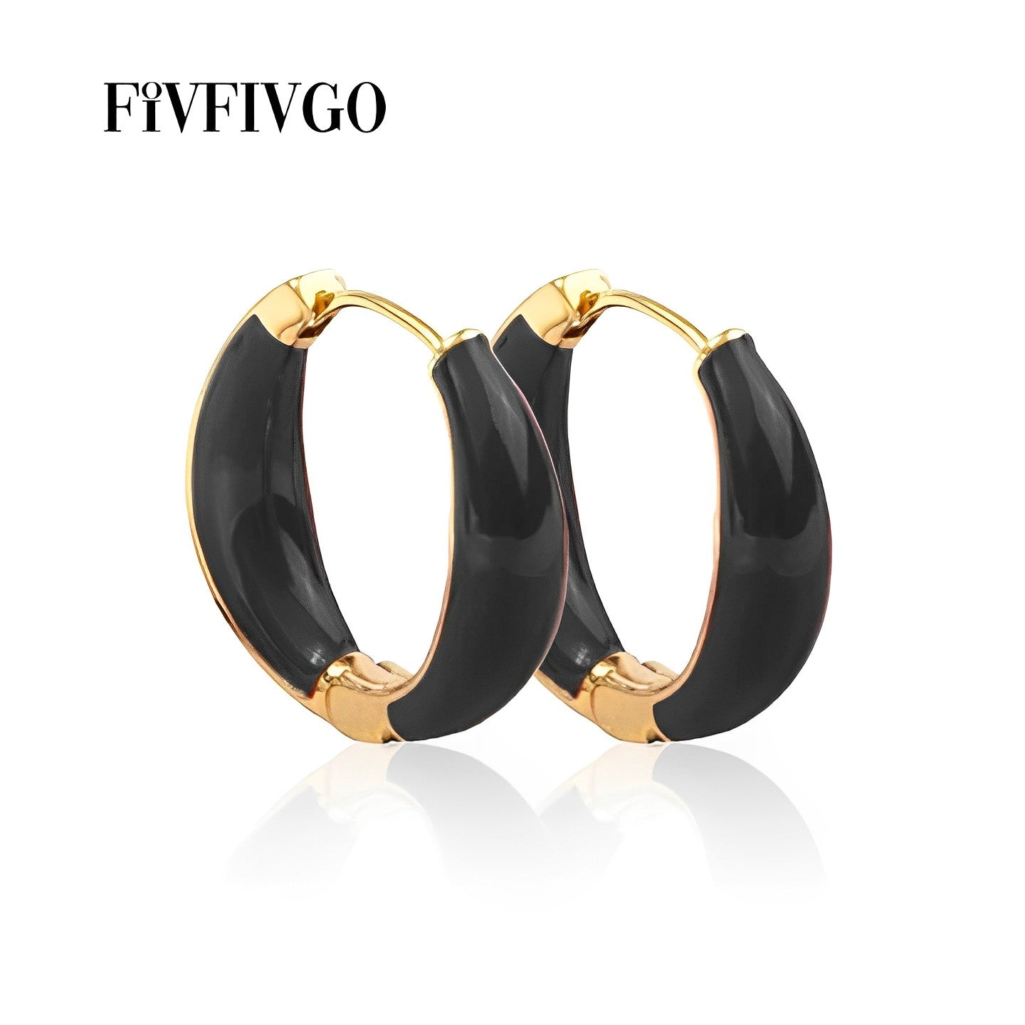 Fivfivgo™ Boucles d'oreilles magnétiques Lymph Detox