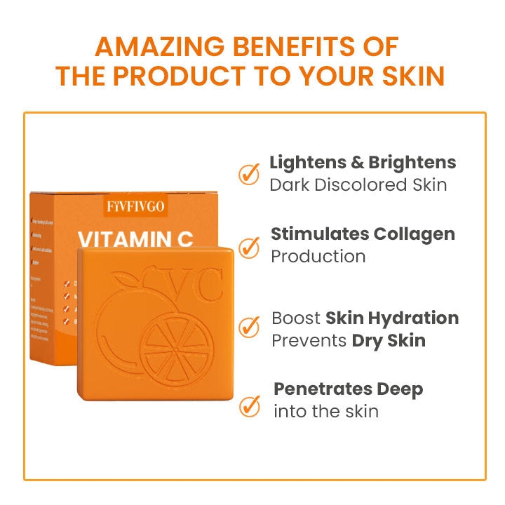 Fivfivgo™ Sapone sbiancante alla vitamina C