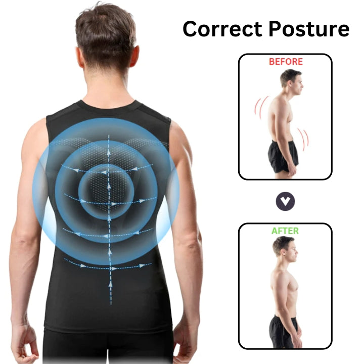 Fivfivgo™ MENIONIC Tourmaline PostureCorrector Vest