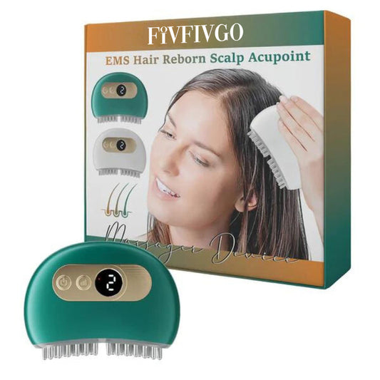 Fivfivgo™ EMS-Haar-wiedergeborenes Kopfhaut-Akupunkt-Massagegerät