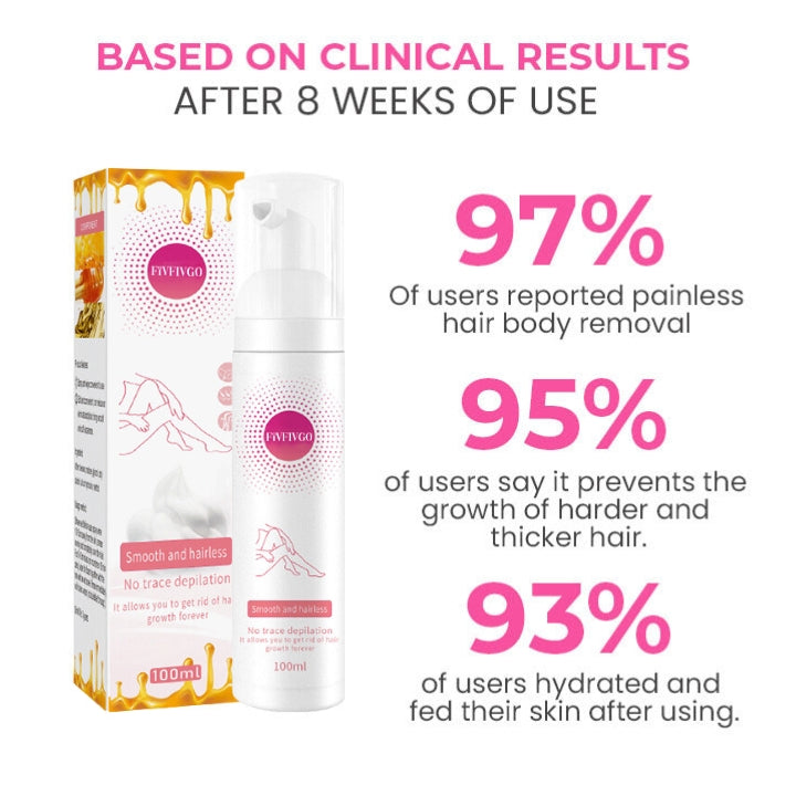 Mousse depilatoria alla cera d'api Fivfivgo™ SmoothSweep