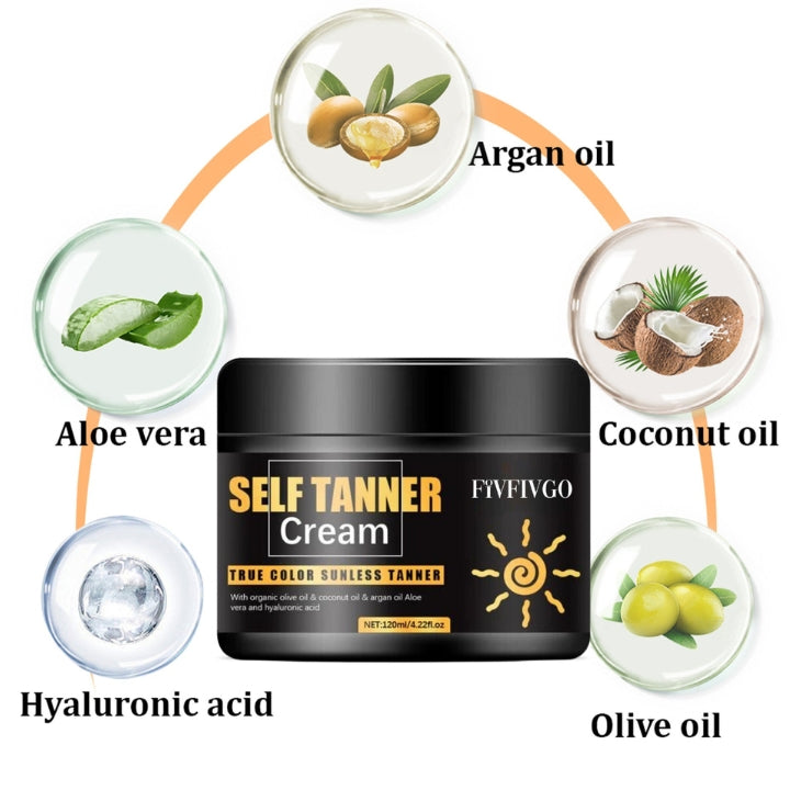 Fivfivgo™ Crème de luxe pour un bronzage profond