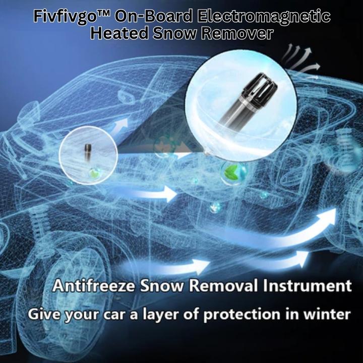 Fivfivgo™ Déneigeuse électromagnétique chauffée embarquée