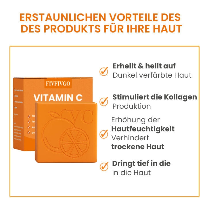 Fivfivgo™ Vitamin C aufhellende Seife