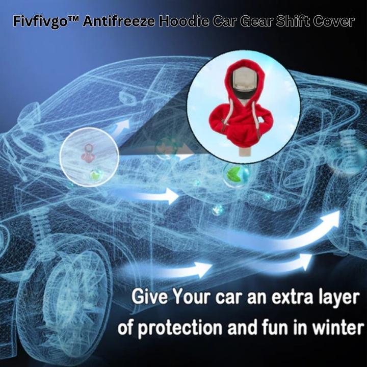 Fivfivgo™ Antifreeze Hoodie Auto-Schalthebelabdeckung