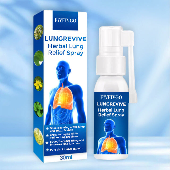 Fivfivgo™ LungRevive Spray à base de plantes pour le soulagement des poumons