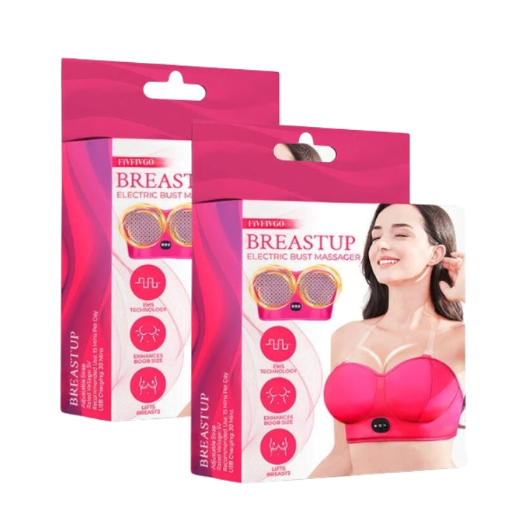 Fivfivgo™ BreastUp MicroCurrent Electric Bust Massager