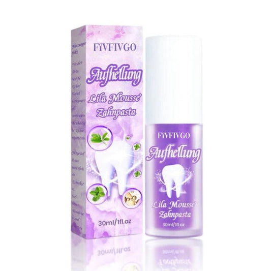 Fivfivgo™ Sbiancamento viola Mousse dentifricio