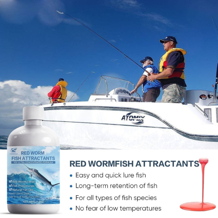 Fivfivgo™ Poisson Ver Rouge Attractif
