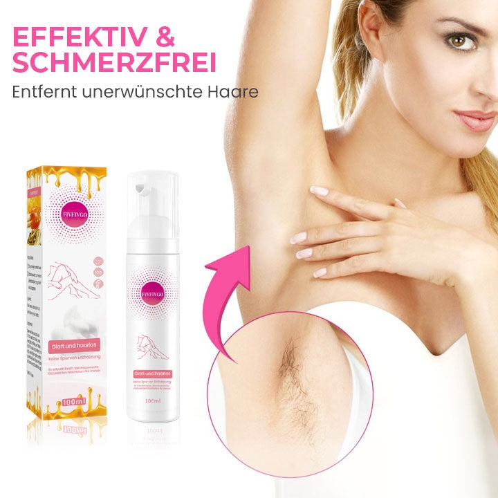 Fivfivgo™ GlatterSchwung Bienenwachs-Haarentfernungsmousse
