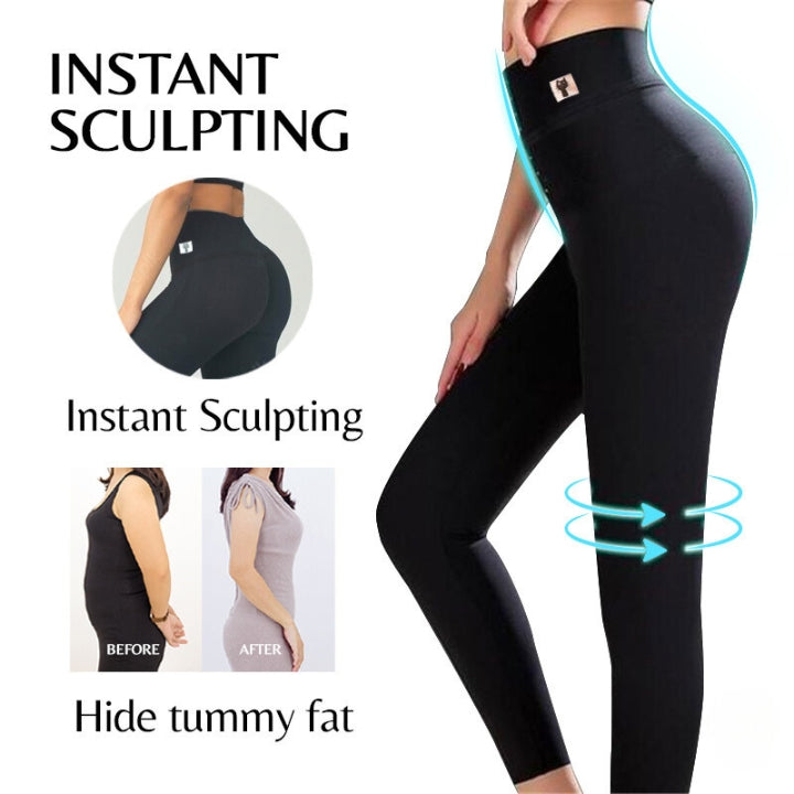 Fivfivgo™ Winter Thermal Leggings High Waisted Pants for Women