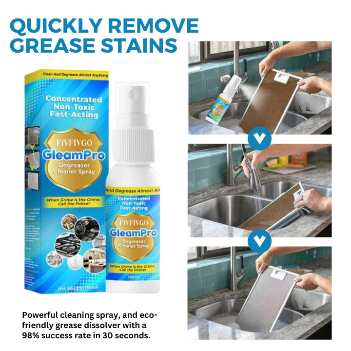 Fivfivgo™ GleamPro Dégraissant Nettoyant Spray