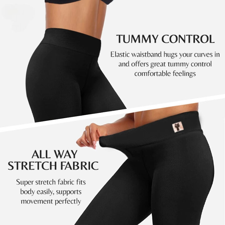 Fivfivgo™ Winter Thermal Leggings High Waisted Pants for Women
