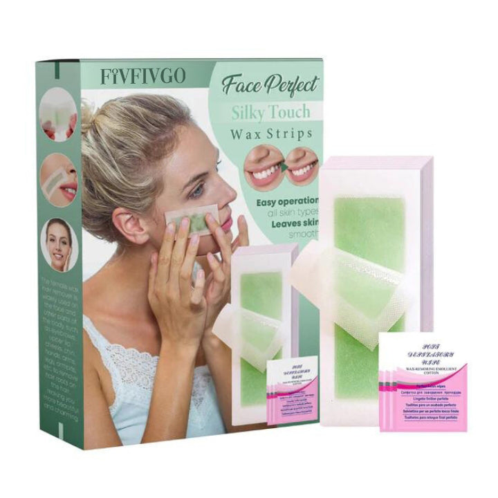 Fivfivgo™ FacePerfect Precise Area Facial Wax Strips