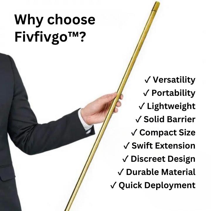 Fivfivgo™ Taschen-Selbstverteidigungsstab