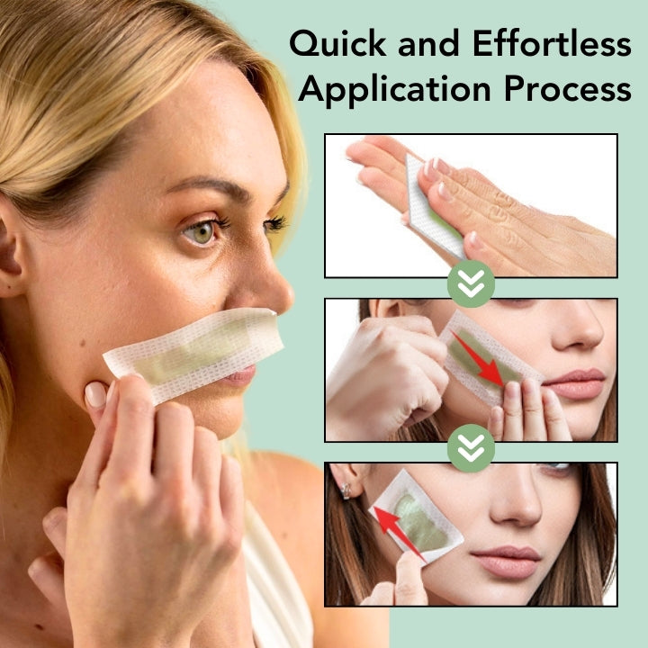 Fivfivgo™ FacePerfect Precise Area Facial Wax Strips
