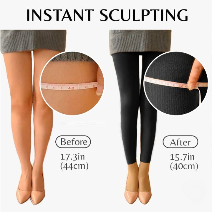 Fivfivgo™ Winter-Thermo-Leggings Hochtaillierte Hosen für Frauen