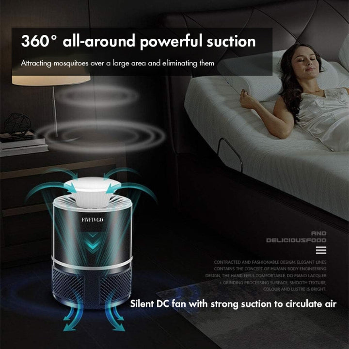 Fivfivgo™ USB Power Electric Mosquito Killer Lamp