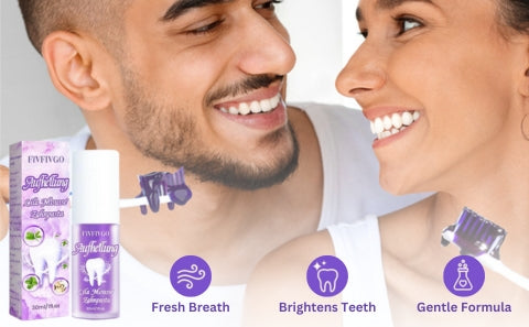 Fivfivgo™ Whitening Purple Mousse Toothpaste