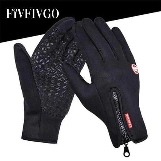 Fivfivgo™ Gants premium unisexe imperméables, coupe-vent et chauds pour écran tactile