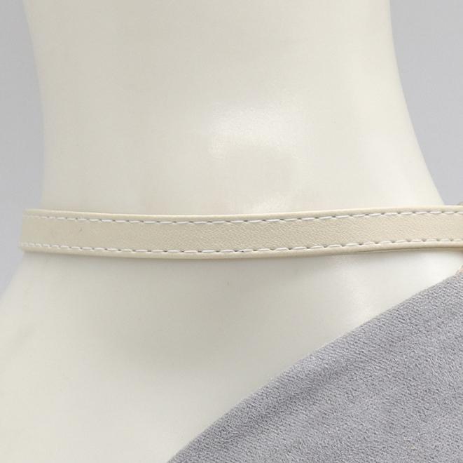Elegant Stick-On Ankle Straps