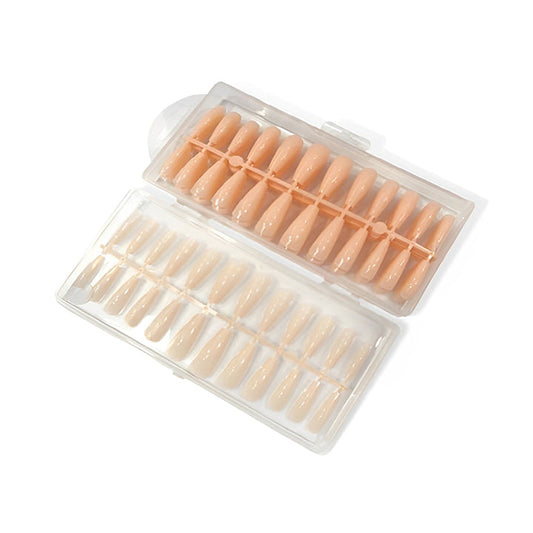 Natural Nude Color False Nail Nail Every Day And Night 