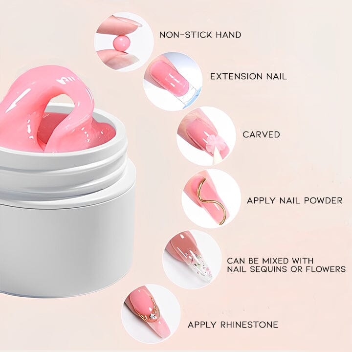 Non-Sticky Easy Nail Extension Every Day And Night 