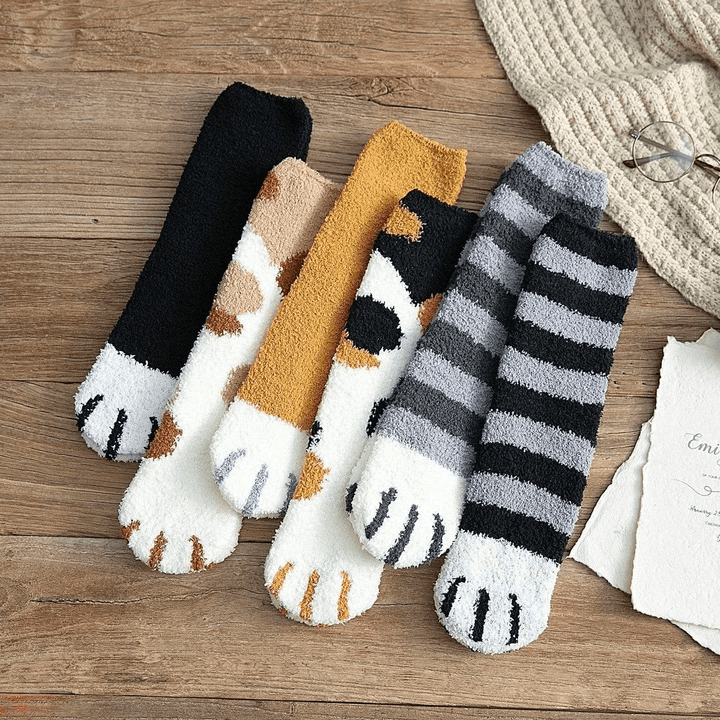 Cute Cat Claw Socks (3pairs)