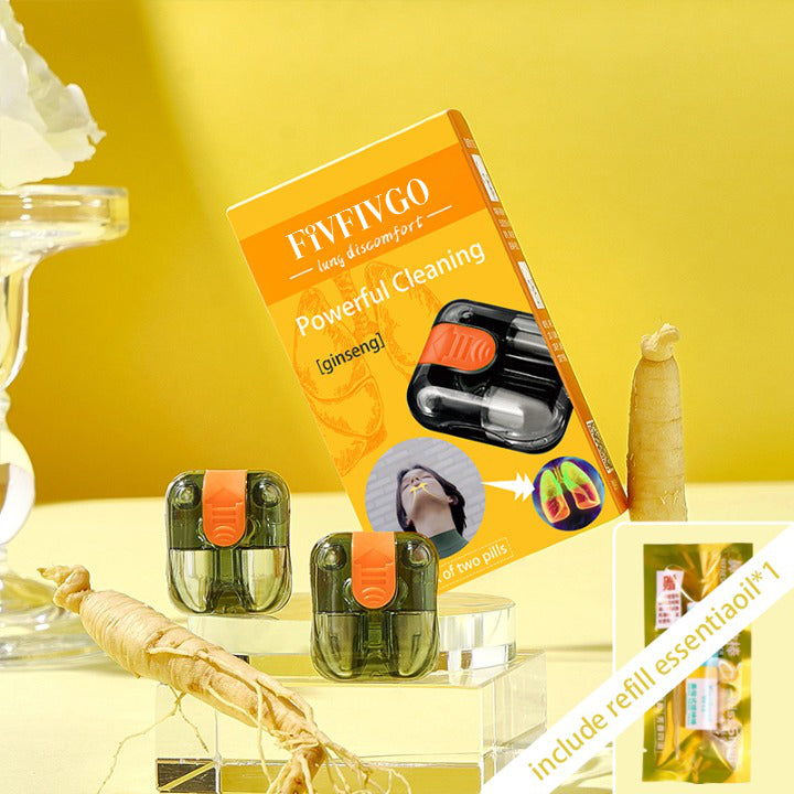 Fivfivgo™ Nenäinhalaattori Ultimate Keuhkojen puhdistuslaite