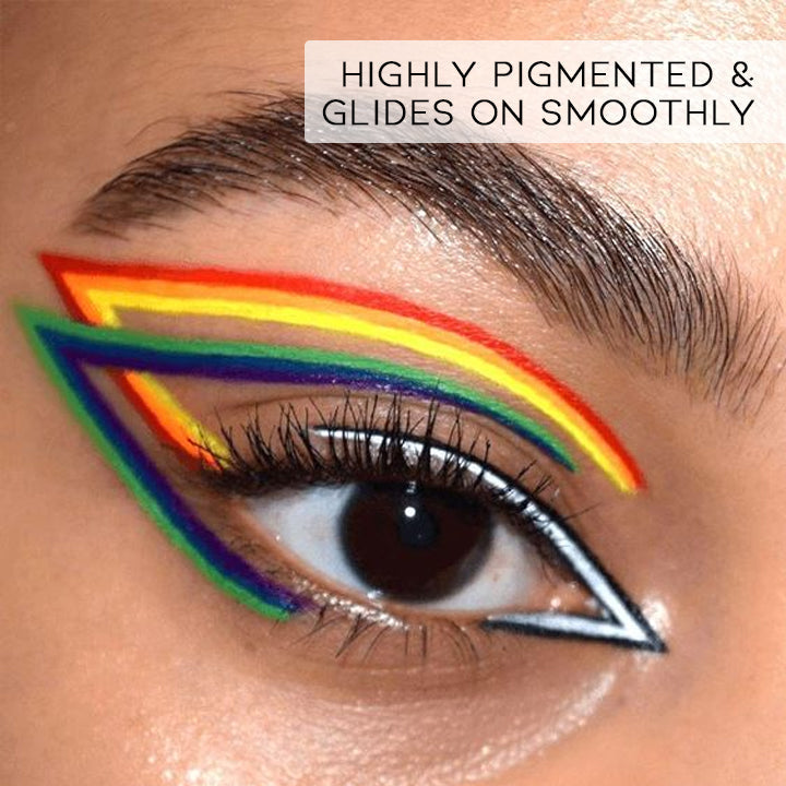 Super Pigmented Color Liquid Eyeliner Make-up Every Day And Night 