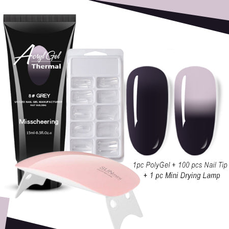 Thermal Poly Gel Nail Set