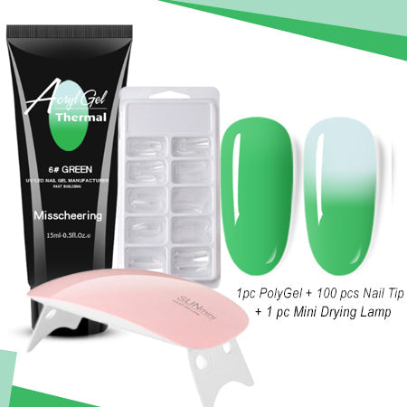 Thermal Poly Gel Nail Set