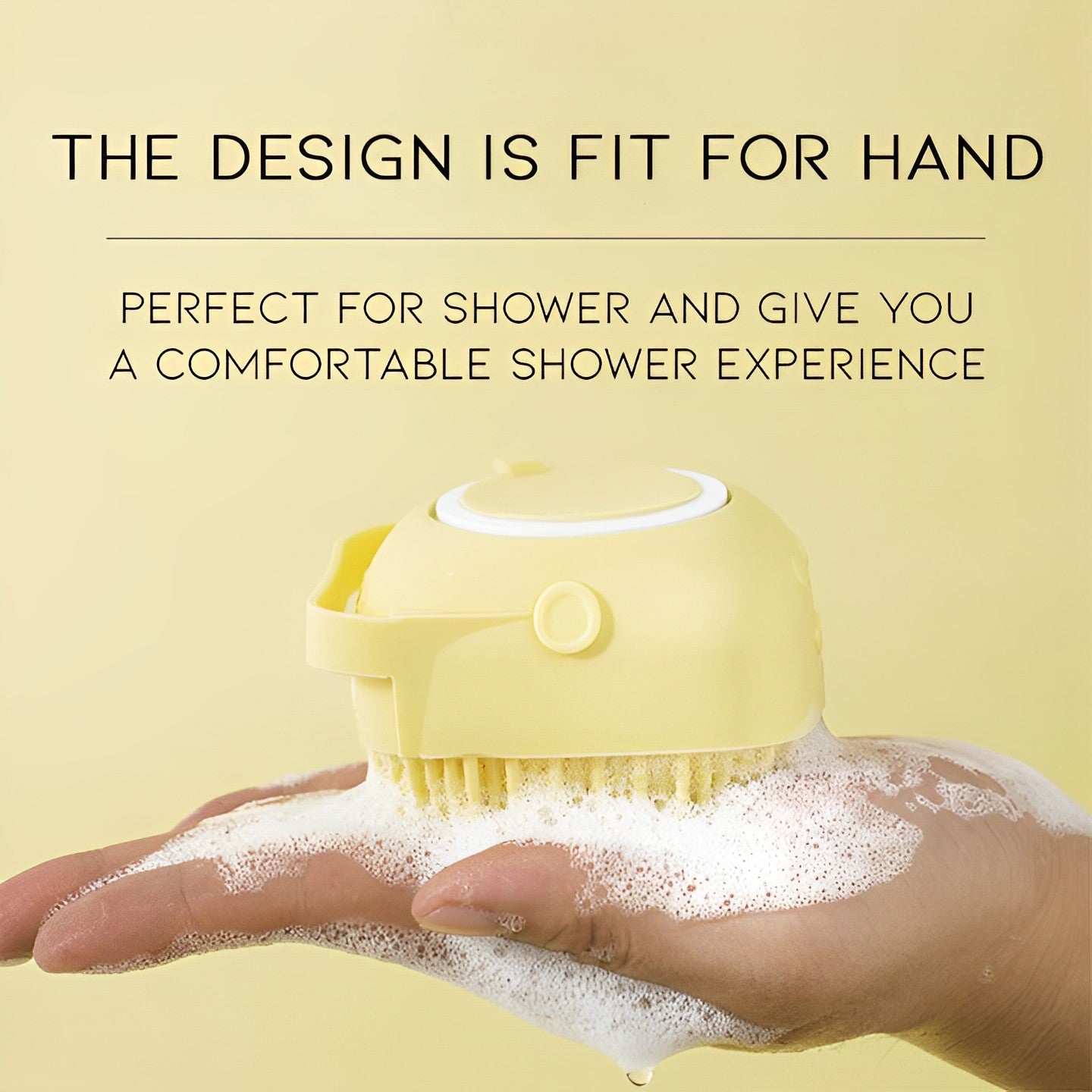 Silicone Deep Cleaning Shower Brush Personal Care Every Day And Night 