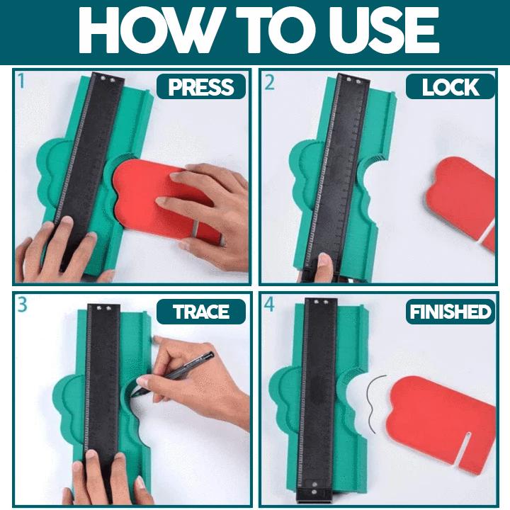 Shape Contour Gauge Duplicator