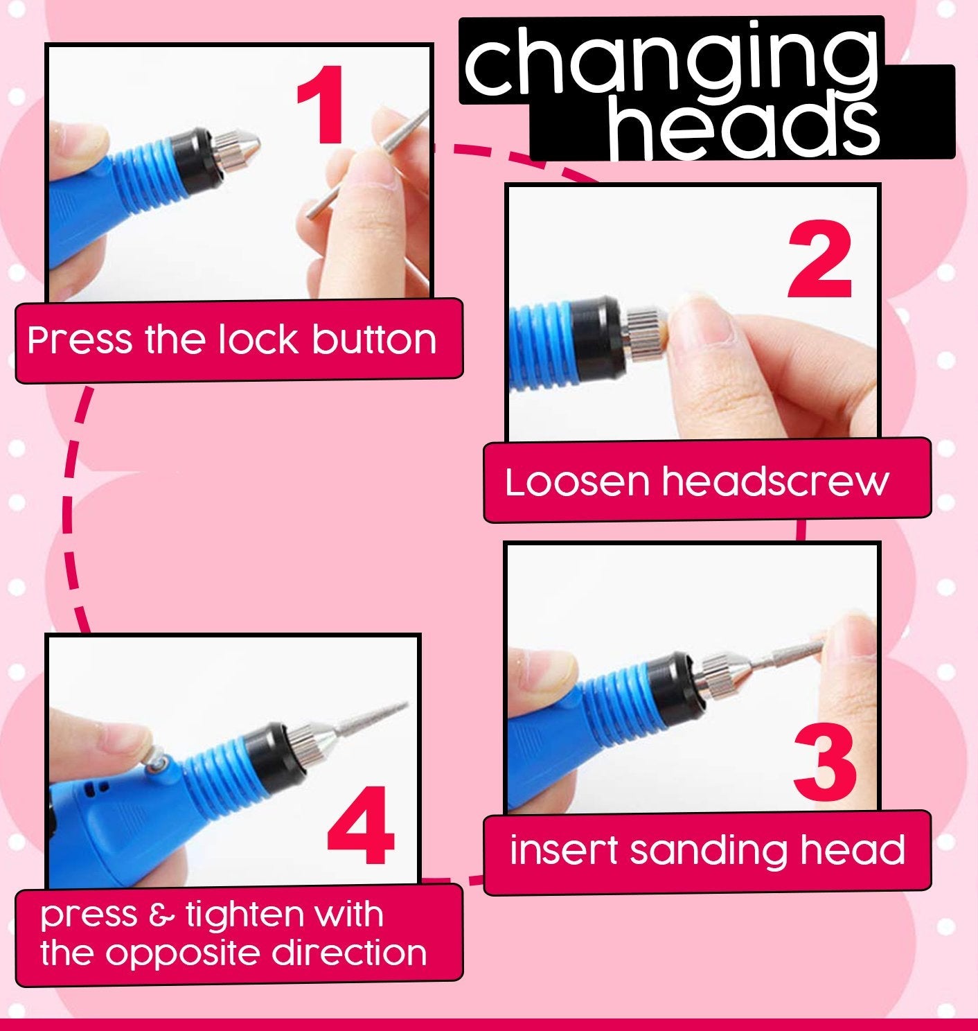Portable Electric Nail Drill