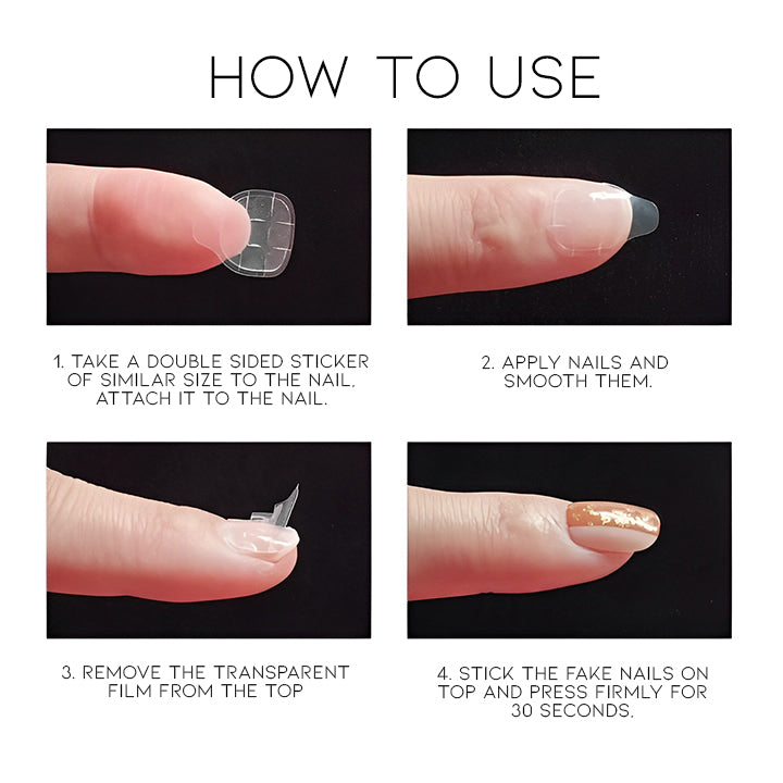 Ultra Thin SuperStick False Nails Adhesive Tabs Nail Every Day And Night 